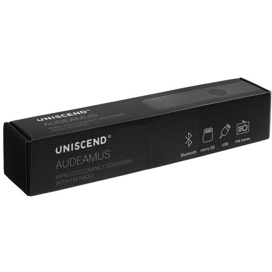 Беспроводная стереоколонка Uniscend Audeamus, белая-8