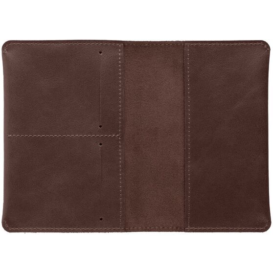 Набор Apache Billfold, темно-коричневый-4