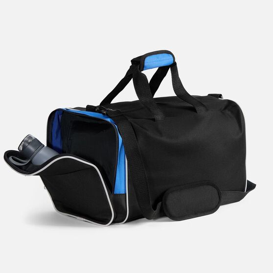 Спортивная сумка Fitnext, черная с синим-4
