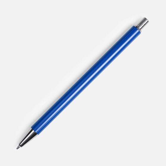 Ручка шариковая Slim Beam, ярко-синяя-1