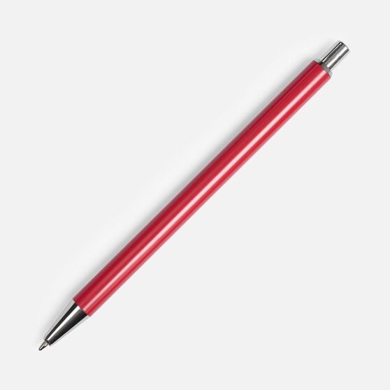 Ручка шариковая Slim Beam, красная-1