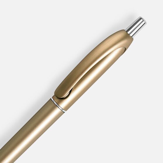Ручка шариковая Bright Spark, золотистая-3