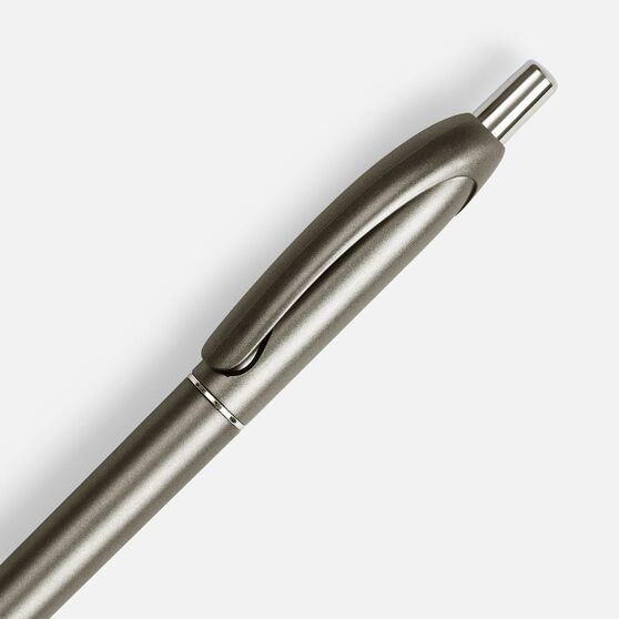 Ручка шариковая Bright Spark, серый металлик-3