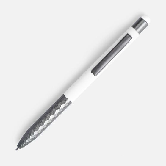 Ручка шариковая Digit Soft Touch со стилусом, белая-2