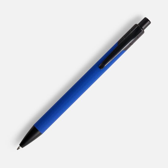 Ручка шариковая Undertone Black Soft Touch, ярко-синяя-2