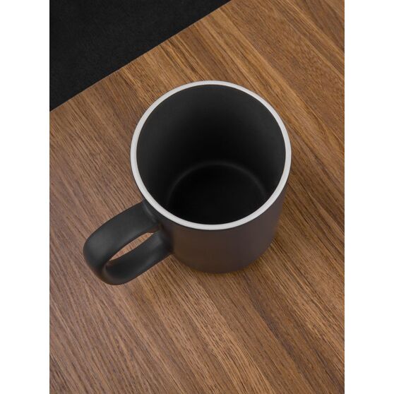 Кружка Mugful, темно-серая (графитовая)-7