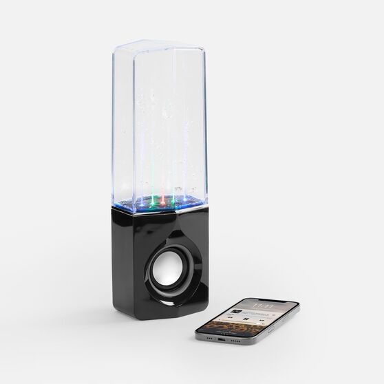 Bluetooth-колонка с поющим фонтаном Fuente, черная-2