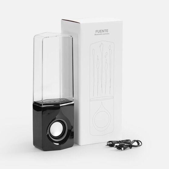Bluetooth-колонка с поющим фонтаном Fuente, черная-5