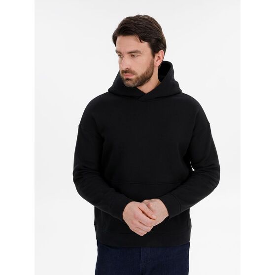 Худи оверсайз унисекс Snuggie, черное-1