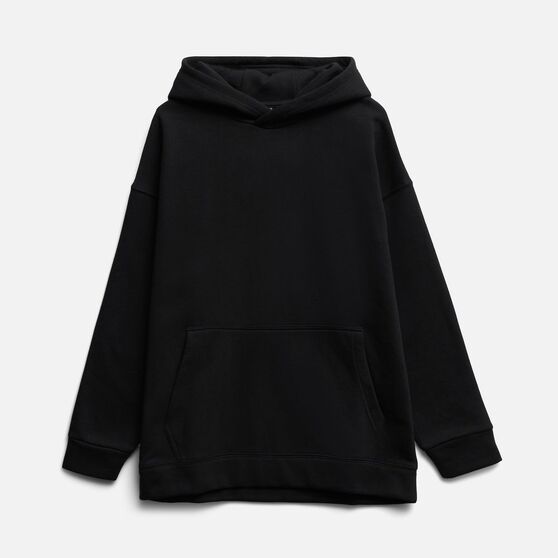Худи оверсайз унисекс Snuggie, черное-2