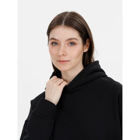 Худи оверсайз унисекс Snuggie, черное-11