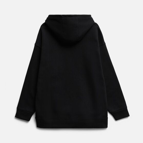 Худи оверсайз унисекс Snuggie, черное-3