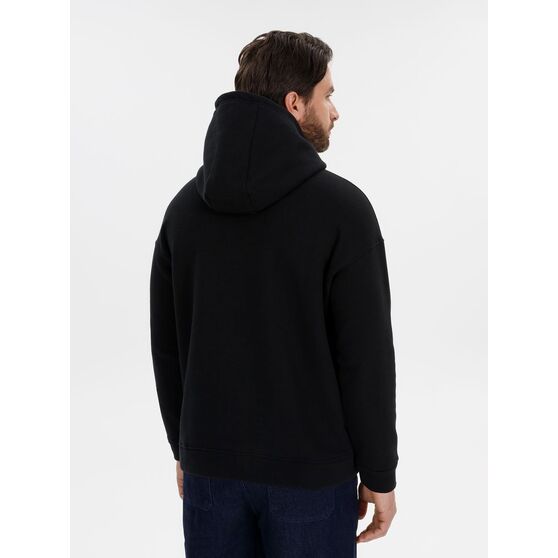 Худи оверсайз унисекс Snuggie, черное-7