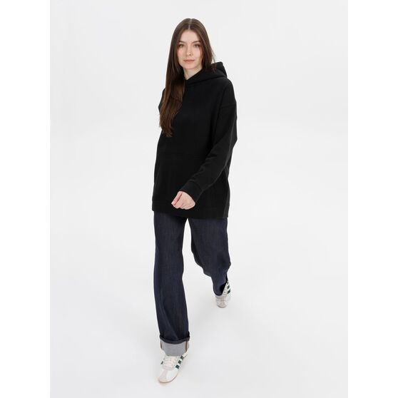 Худи оверсайз унисекс Snuggie, черное-12