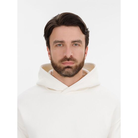Худи оверсайз унисекс Snuggie, молочно-белое-12