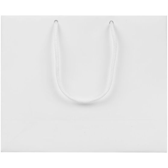 Пакет бумажный с ламинацией Lami Tote S, белый-2