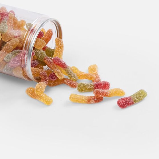 Мармелад жевательный Jelly Sweets, змейки в кислой посыпке-3