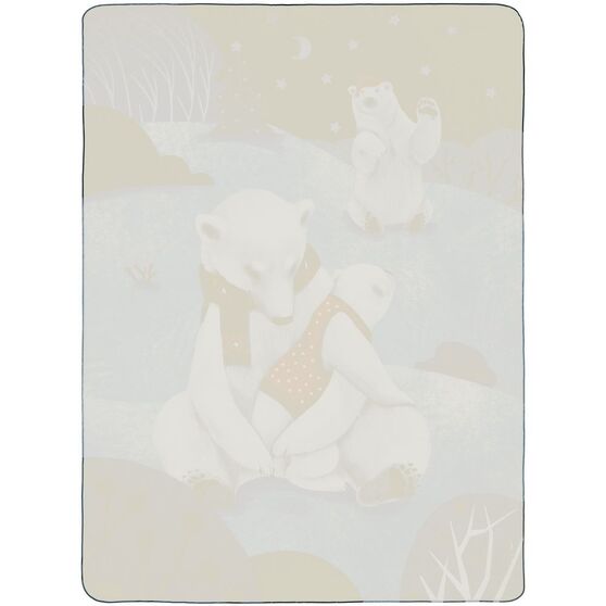Флисовый плед Wintart Bear-2