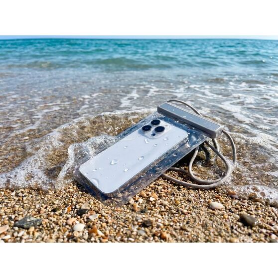 Водонепроницаемый чехол для телефона Aqualock, серый-9