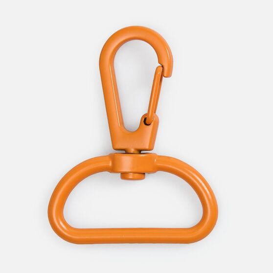 Застежка-карабин Snap Hook, L, оранжевая-1