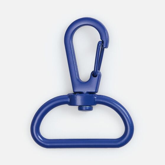 Застежка-карабин Snap Hook, L, синяя-1