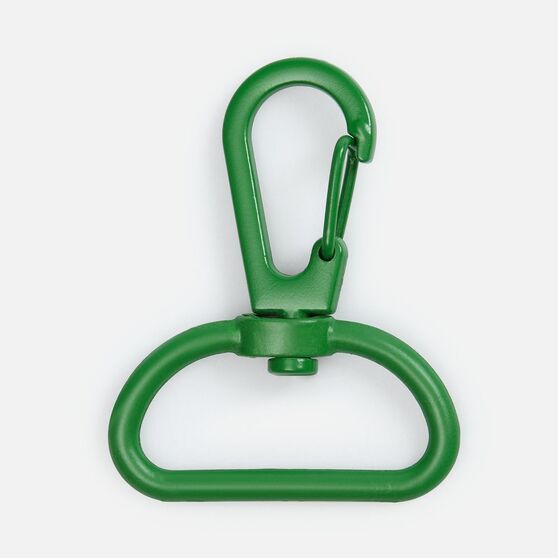 Застежка-карабин Snap Hook, L, зеленая-1