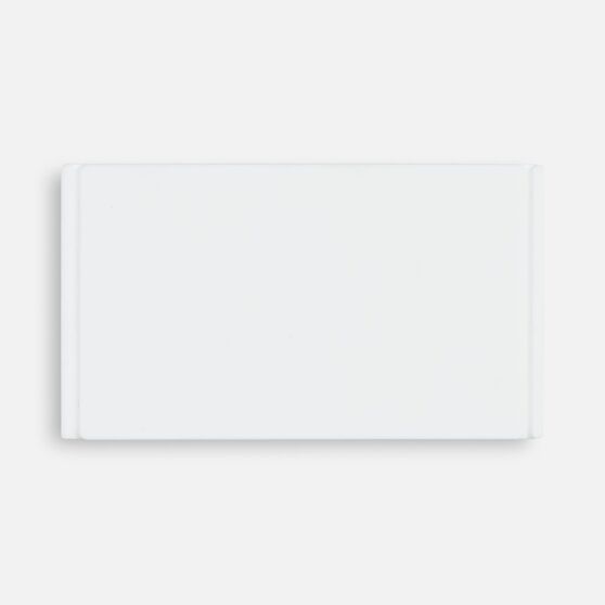 Лейбл из ПВХ Dzeta, M, белый-1