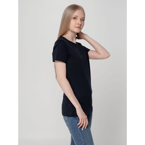Футболка женская T-bolka Lady, темно-синяя-6