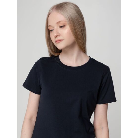 Футболка женская T-bolka Lady, темно-синяя-8