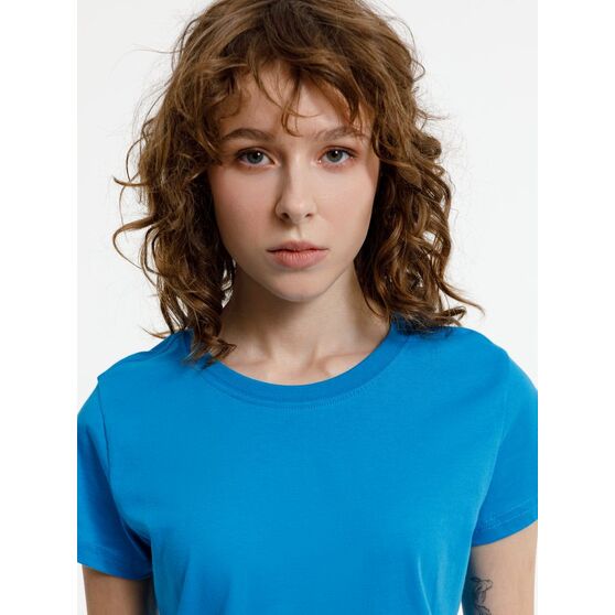 Футболка женская T-bolka Lady, бирюзовая-7