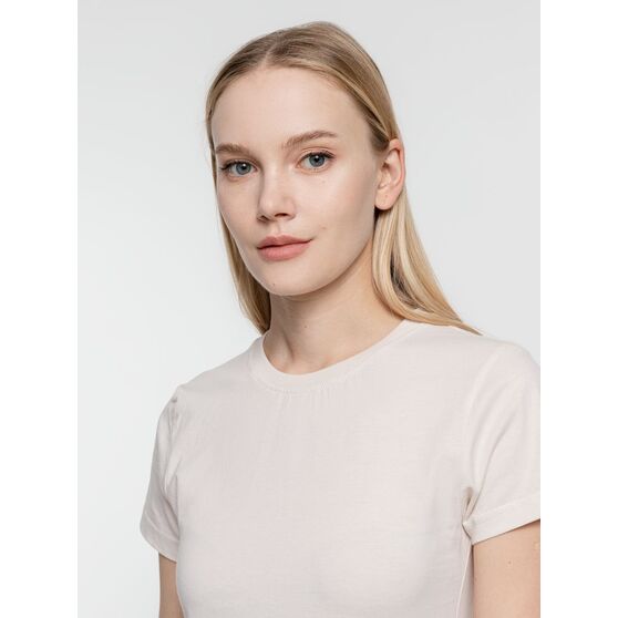 Футболка женская T-bolka Lady, молочно-белая-6