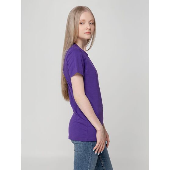 Футболка женская T-bolka Lady, фиолетовая-6