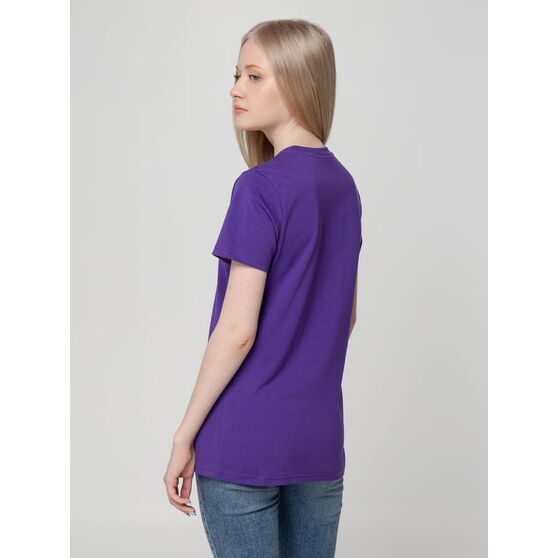 Футболка женская T-bolka Lady, фиолетовая-7