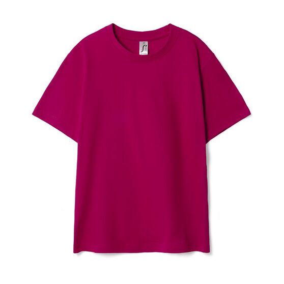 Футболка детская Regent Kids 150, ярко-розовая (фуксия)-1