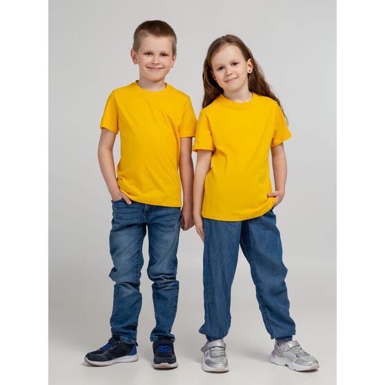Футболка детская Regent Kids 150, желтая-7