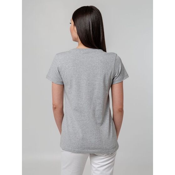 Футболка женская T-bolka Stretch Lady, серый меланж-11