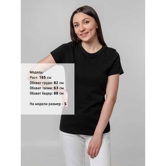 Футболка женская T-bolka Stretch Lady, черная-4