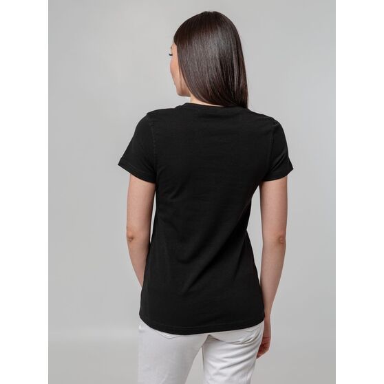 Футболка женская T-bolka Stretch Lady, черная-6