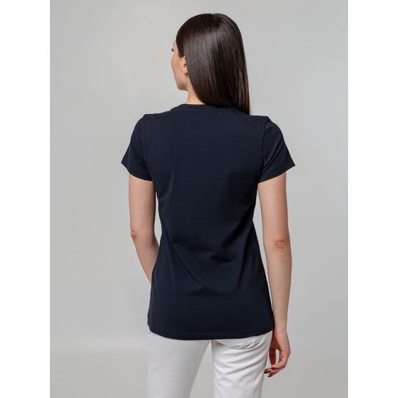 Футболка женская T-bolka Stretch Lady, темно-синяя (navy)-6