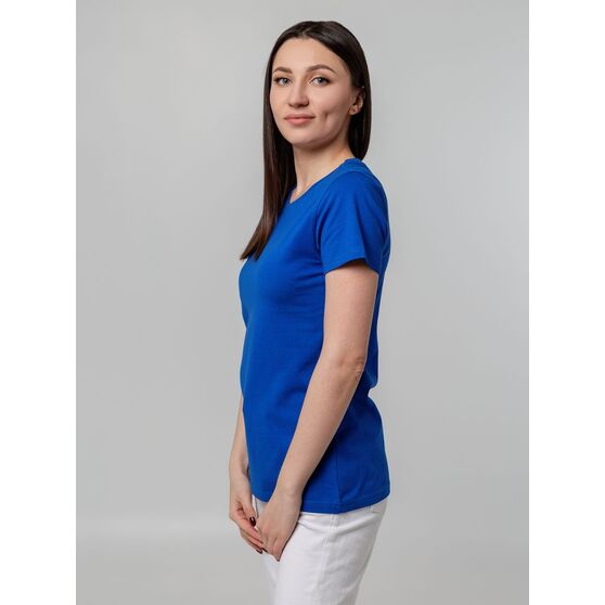 Футболка женская T-bolka Stretch Lady, ярко-синяя (royal)-6
