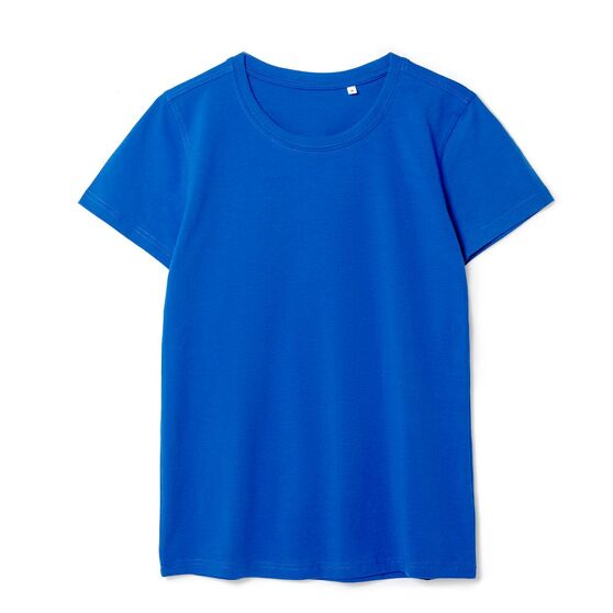Футболка женская T-bolka Stretch Lady, ярко-синяя (royal)-1