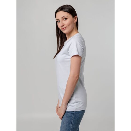 Футболка женская T-bolka Stretch Lady, белая-7