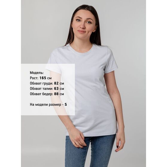 Футболка женская T-bolka Stretch Lady, белая-4