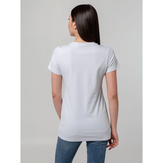 Футболка женская T-bolka Stretch Lady, белая-6