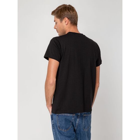 Футболка мужская T-bolka Stretch, черная-6