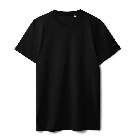 Футболка мужская T-bolka Stretch, черная-1