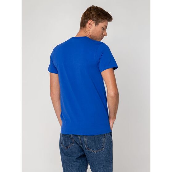 Футболка мужская T-bolka Stretch, ярко-синяя-6