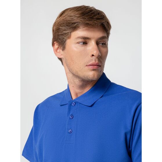 Рубашка поло мужская Spring 210, ярко-синяя (royal)-7