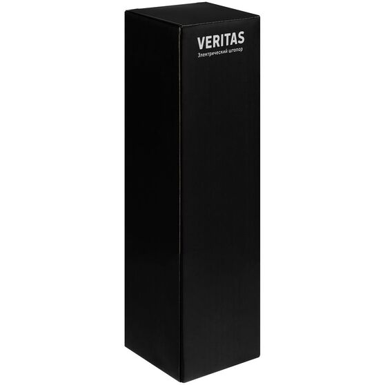 Электрический штопор с ножом для фольги Veritas, серебристый-7