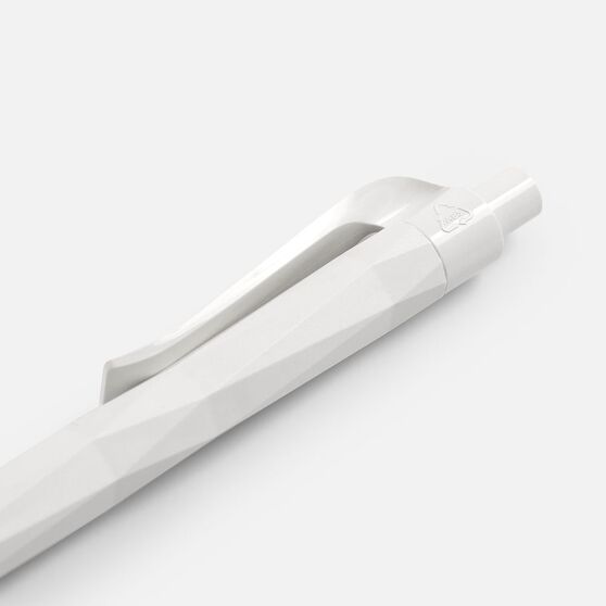 Ручка шариковая Prodir QS20 PMP-P, белая-4